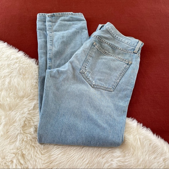 AGOLDE blade in busted jeans sz.32 light wash - Picture 6 of 6